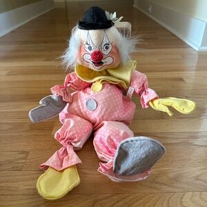Vintage 1971 Annalee Mobility Doll Clown
